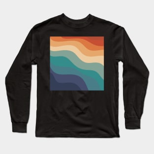 Retro colors design Long Sleeve T-Shirt